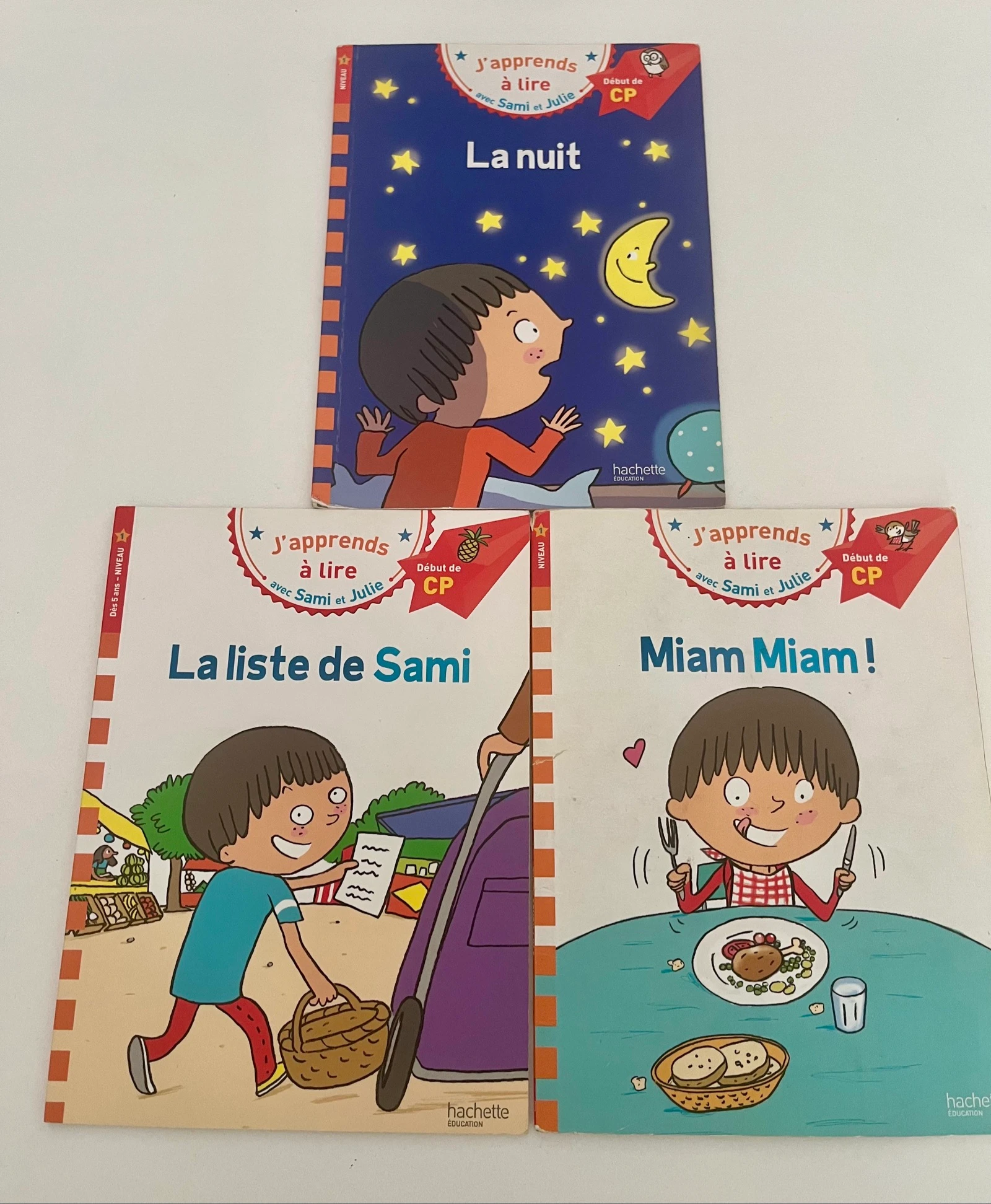 Lote de 8 libros de lectura Sami y Julie – photo 3